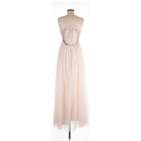 NWT needle & thread Butterfly Meadow Bodice Cami Maxi in Pink Tulle Dress 8 - Picture 3 of 16